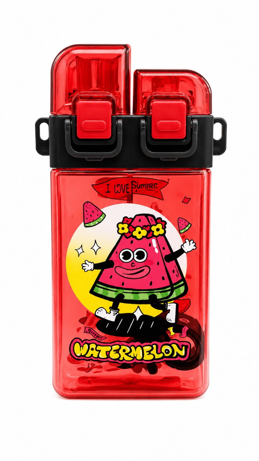 Kids Water Bottle with Double Compartment