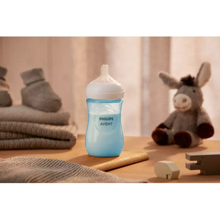 Philips Avent Natural Response 260ml Baby Bottle Blue