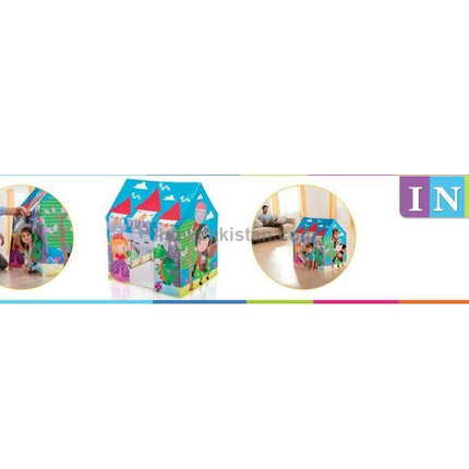 INTEX Play Tent House (37.5" X 29.5" X 42") 95Cm x75cm x107cm