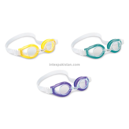 INTEX Aqua Flow Play Goggles For Kids 3-8Y