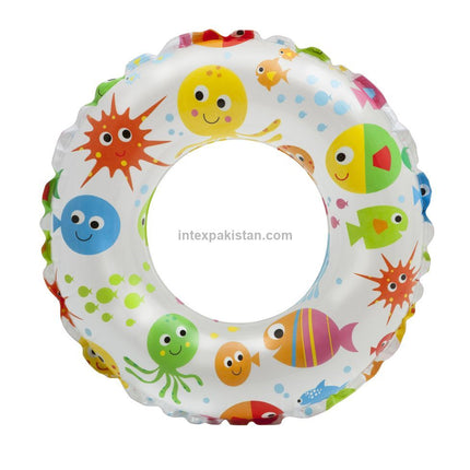 INTEX Lively Print Swim Ring ( 20" )