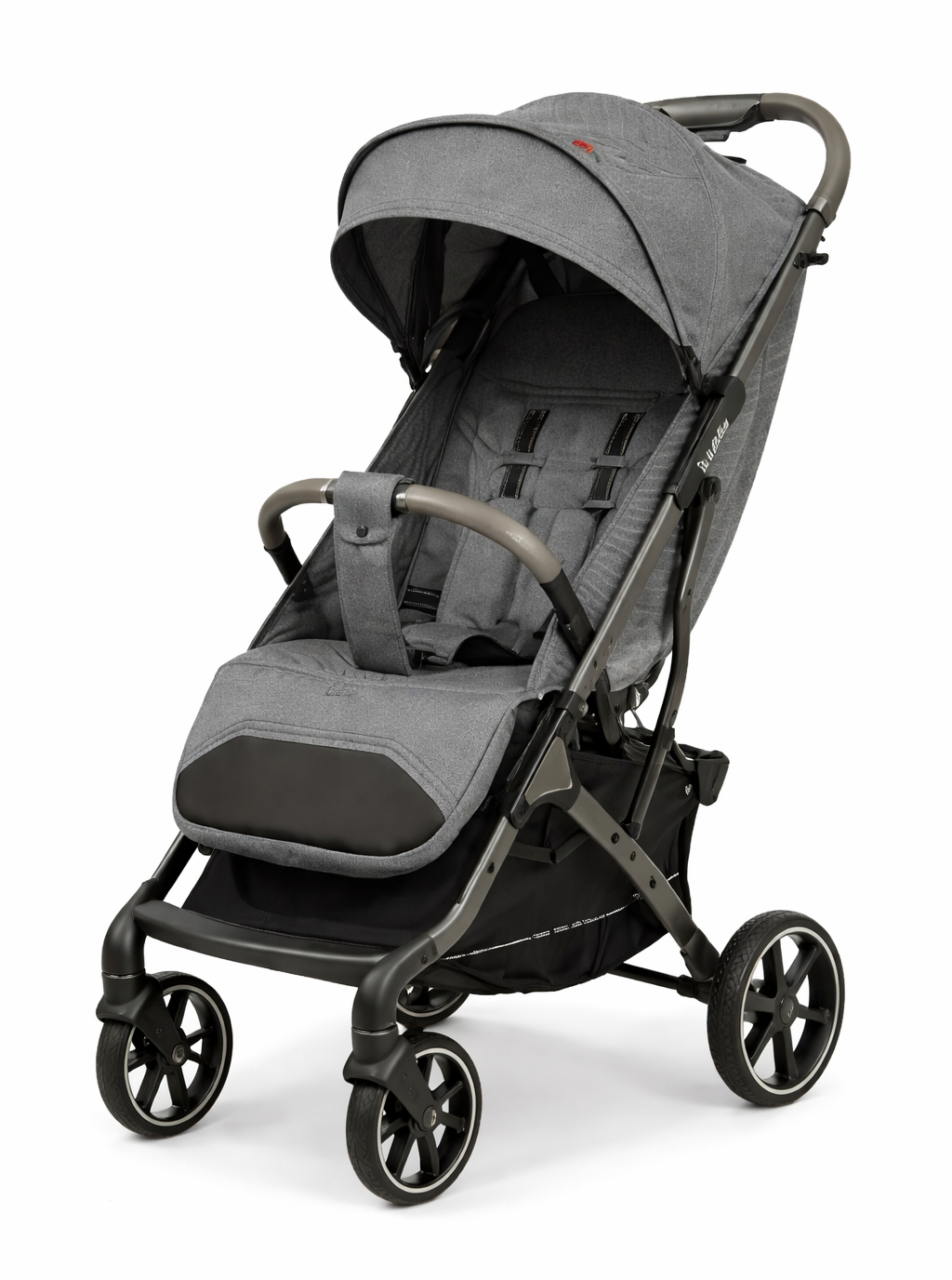 K6 Kidilo - Baby Stroller Lightweight Foldable Stainless Steel (DARK GREY)