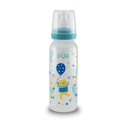 PUR Plastic Feeding Bottle 8oz