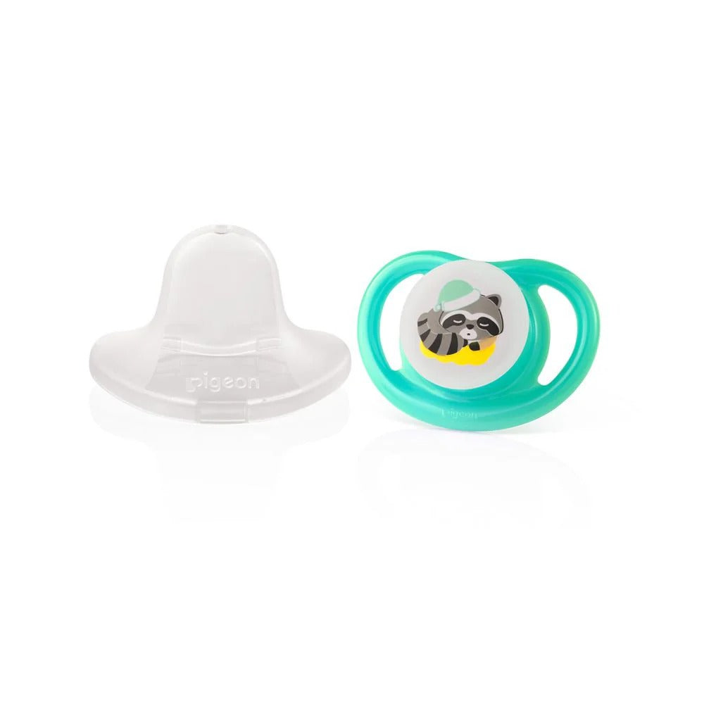PIGEON MINILIGHT SOFTEST SILICONE GIRL PACIFIER 2PCS - l