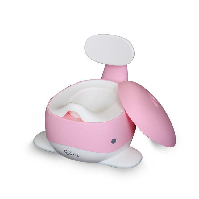 TINNIES BABY WHALE POTTY CHAIR PINK BP033