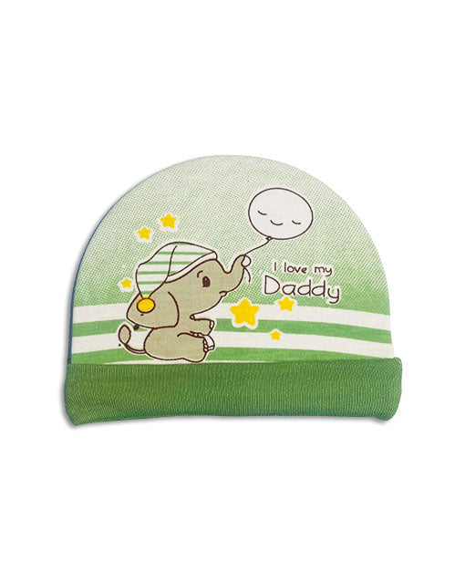 BABY CAP PRINTED - I LOVE MY DADDY