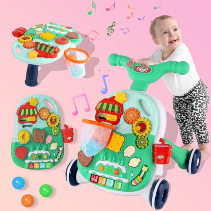 2 in 1 Huanger Multi Function Walker & Table for Babies