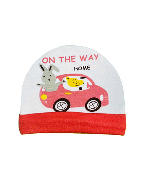 BABY CAP PRINTED - ON THE WAY HOME