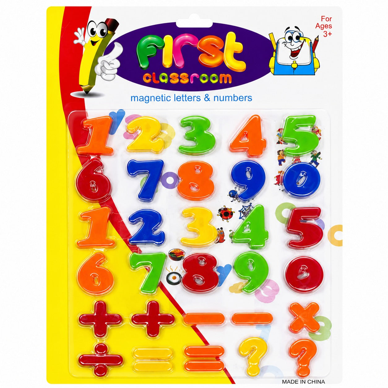 Magnetic Numbers & Math Symbols Set for Kids โ Educational Learning Magnets