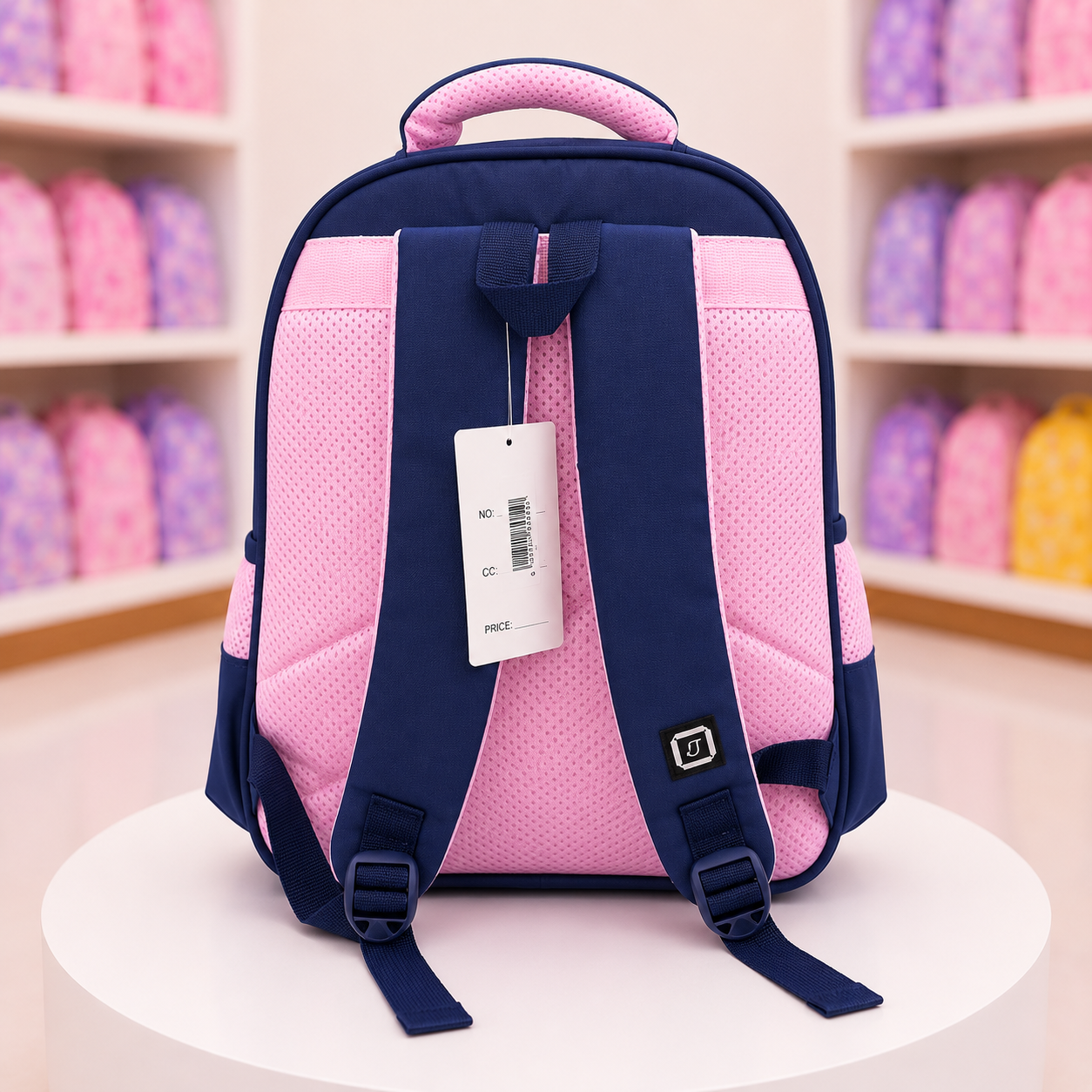 Cute Cartoon Flower Girls School Backpack | Grades 3–7