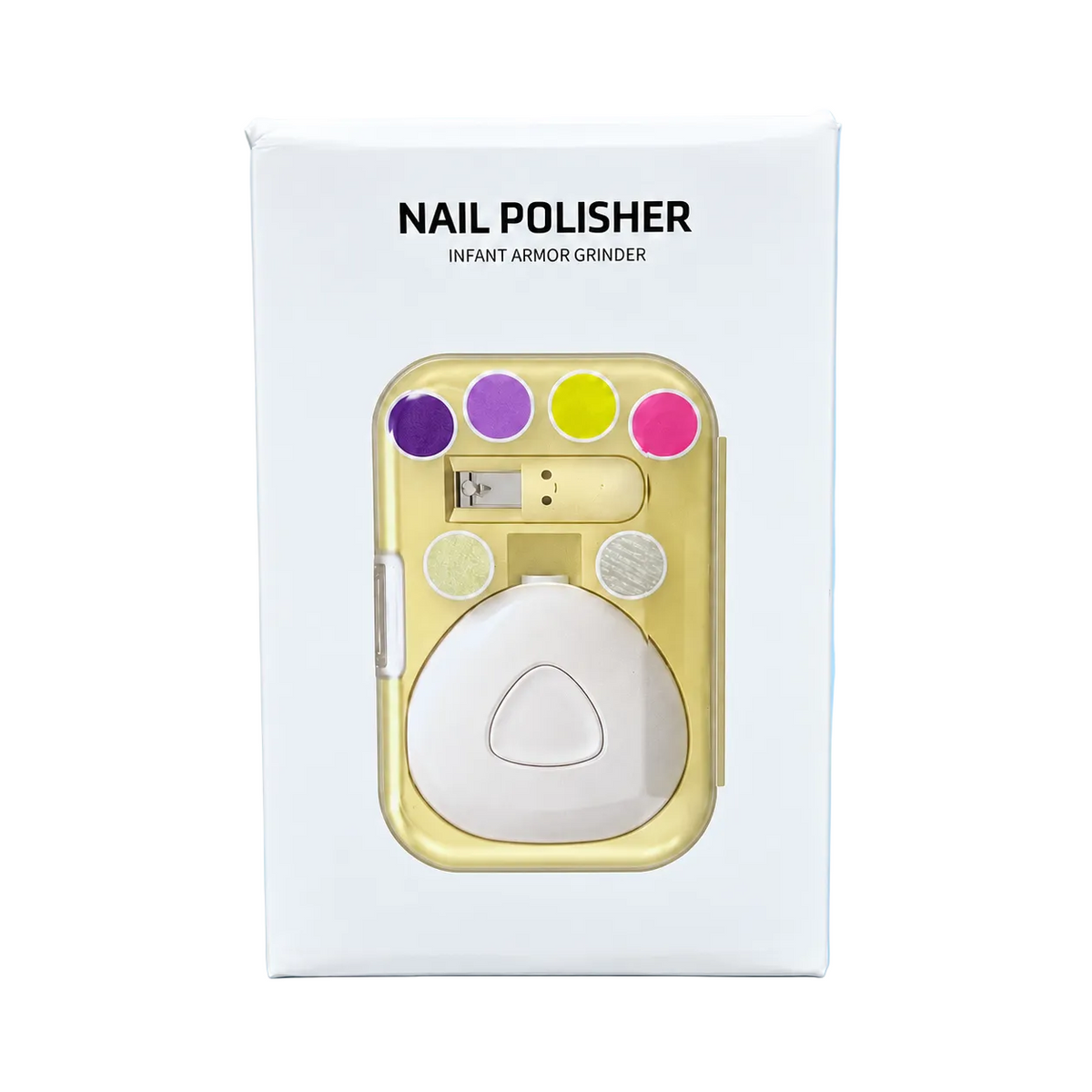 Baby Electric Nail Trimmer Grooming Kit with 6 Filing Heads