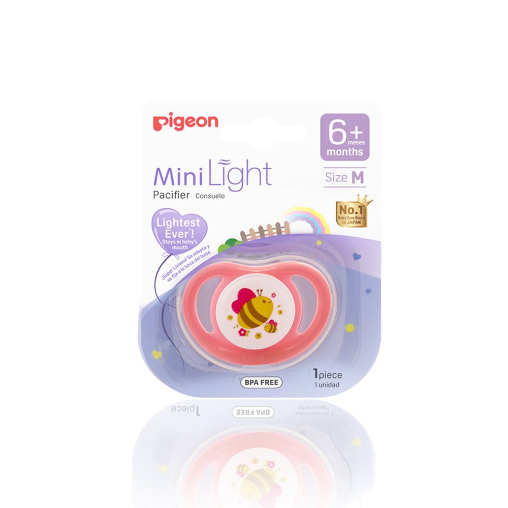 BABY PACIFIER – BEE MOTIF (6–18 MONTHS)