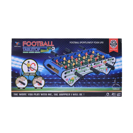 Kids Mini Football Tabletop Game – Foosball Soccer Toy Set for Boys & Girls | Indoor Sports Fun for Ages 6+