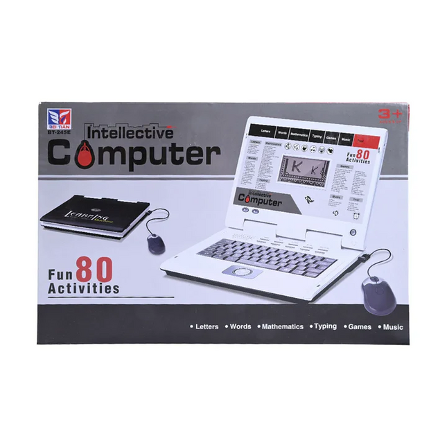 Kids Intellective Learning Laptop – 80-in-1 Educational Computer Toy