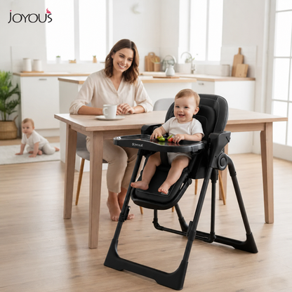 Joyous - Baby Highchair Swing JY-018 – 2-in-1 Feeding Chair & Baby Swing /