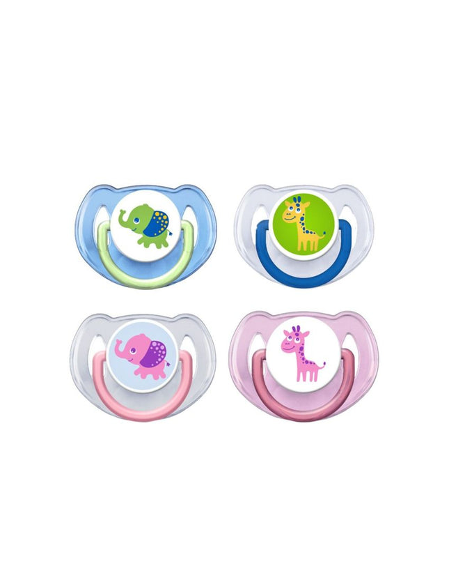 PHILIPS AVENT BABY  FASHION PACIFIER 6-18 MONTHS PACK OF 2