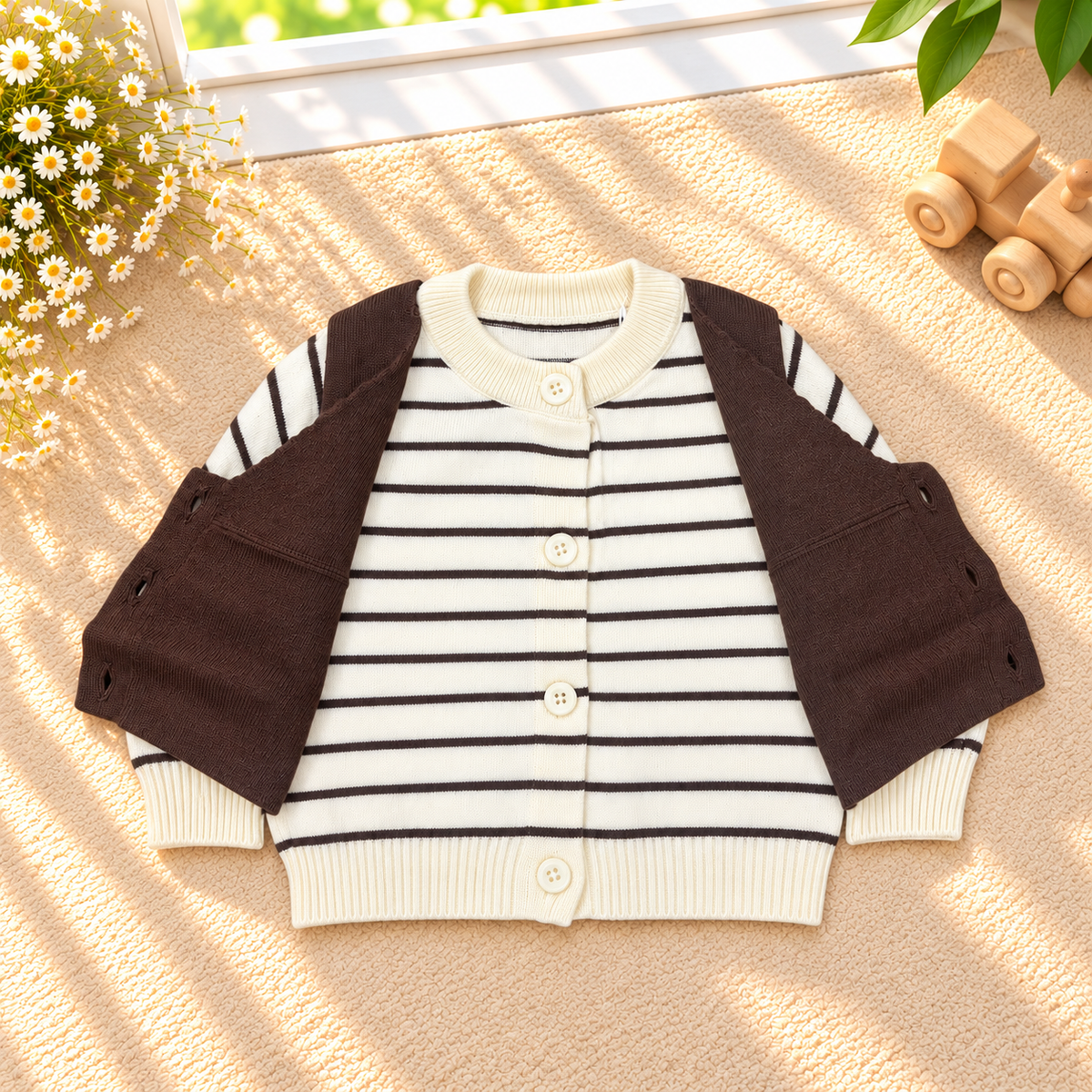 Little Gentleman Premium Knitted 2-Piece Outfit Set  G07305