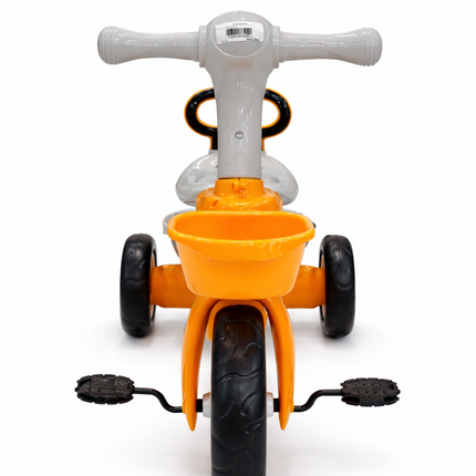 Kids 3-Wheel Ride-On Tricycle with Storage Basket - 2040 M