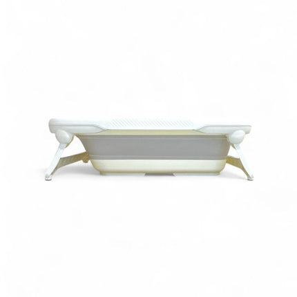 BABAMAMA Foldable Bath Tub With Thermometer Reading Grey