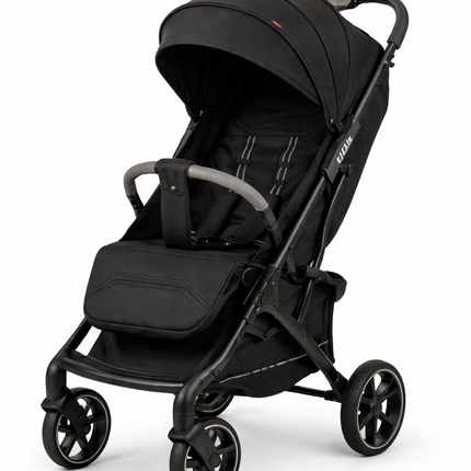 K6 Kidilo - Baby Stroller Lightweight Foldable Stainless Steel ( BLACK )