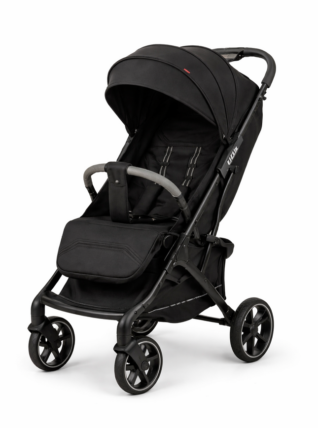 K6 Kidilo - Baby Stroller Lightweight Foldable Stainless Steel ( BLACK )