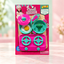 Sweet Kitchen Cooking Set – Mini Toy Stove & Cookware for Kids (3+ Years)