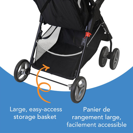3In1 Cosco Light 'n Easy Travel System - Tuxedo Black