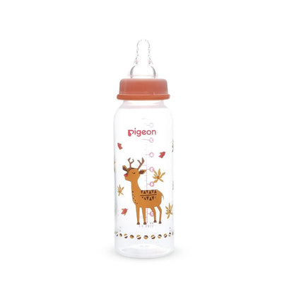 PIGEON COLORFUL ERGONOMIC BABY BOTTLE – 4+ MONTHS