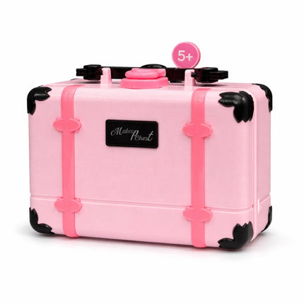 Princess Makeup Vanity Case Toy Set – Kids Beauty Play Box with Mirror & Accessories