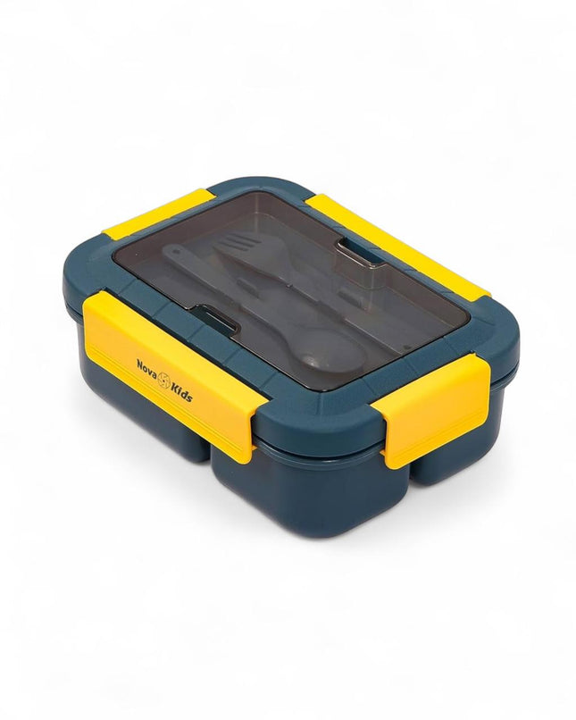 Double Layer Lunch Box With Spoon And Fork