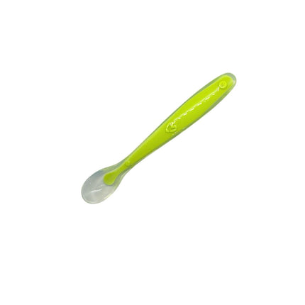 Silicon Feeding Spoon (Green)