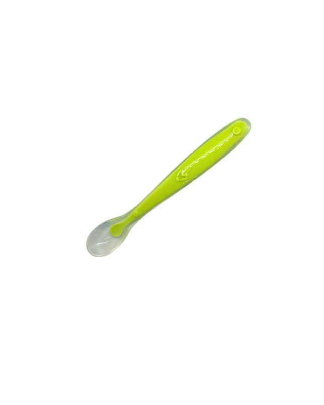 Silicon Feeding Spoon (Green)