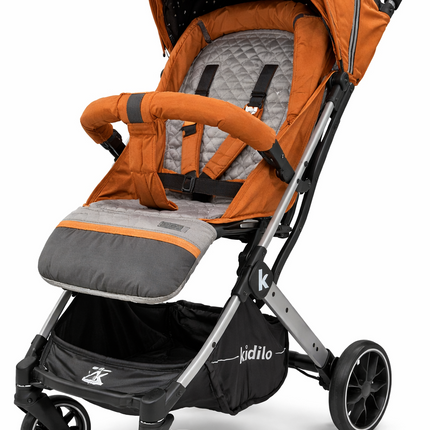 Premium Baby Stroller  – Travel Pushchair with Canopy & Storage Basket