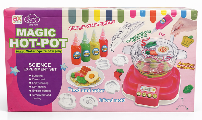Magic Hot Pot DIY Water Sprite Science Experiment Set – Make Noodles & Food Shapes
