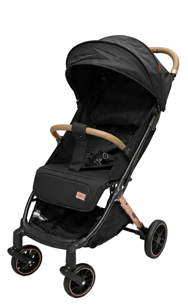 Kidilo k868 - Premium All-Terrain Baby Stroller with Adjustable Canopy & Leatherette Handle