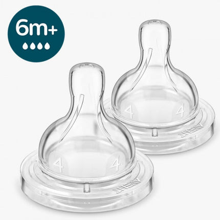 Philips Avent Anti Colic 6m+ Nipple PK2 (SCY764/02)
