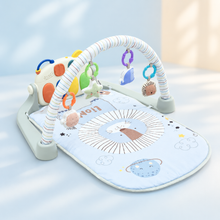 Tinnies Baby Piano Play Gym & Activity Mat - Grey (0-36 Months)