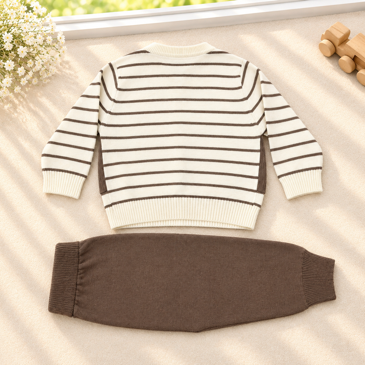 Little Gentleman Premium Knitted 2-Piece Outfit Set  G07305