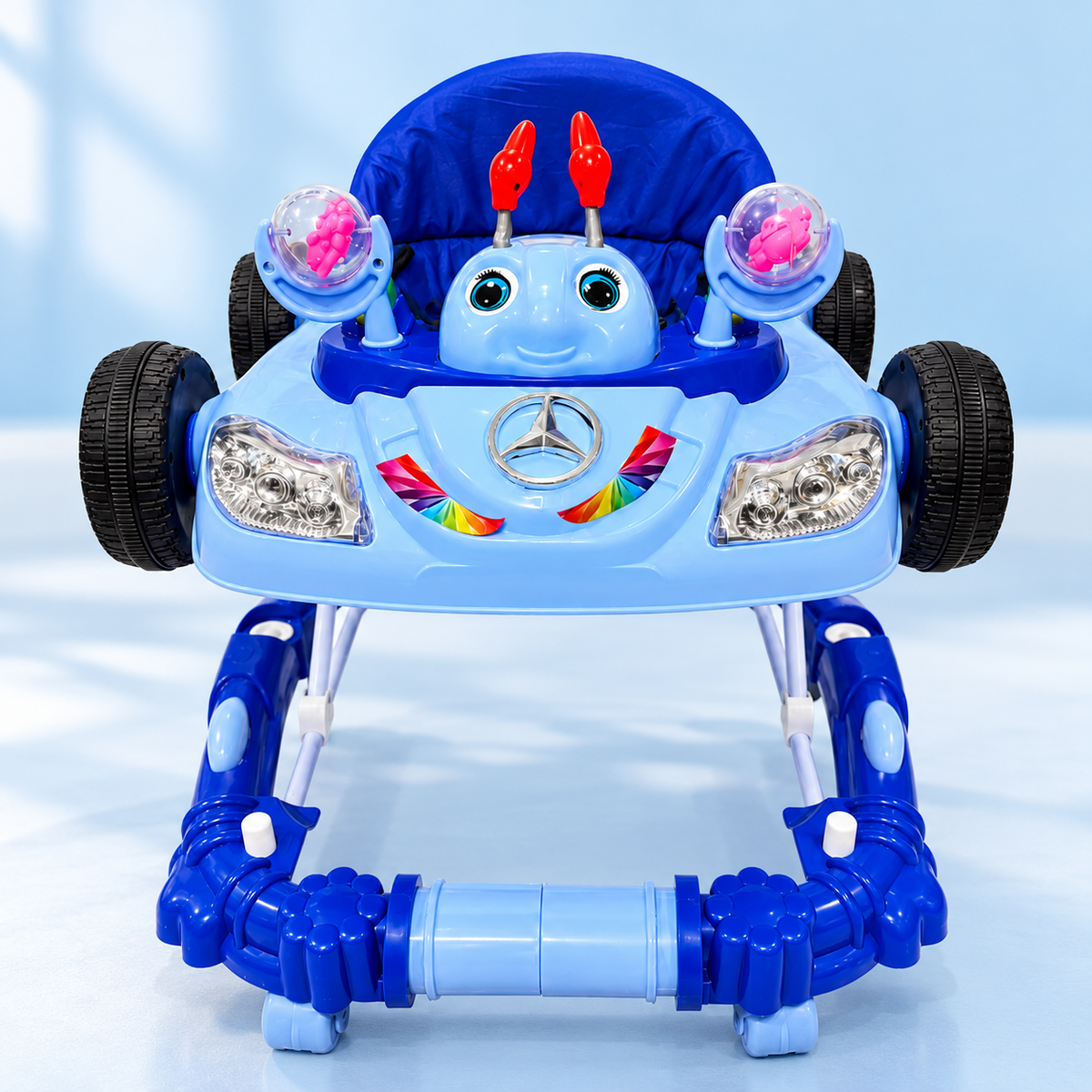 Luxury Musical Baby Walker with Toy Activity Panel & Adjustable Height (T208)