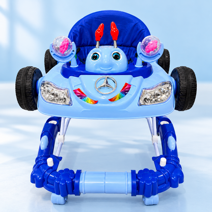 Luxury Musical Baby Walker with Toy Activity Panel & Adjustable Height (T208)