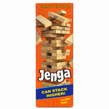 Jenga Family Edition Wooden Stacking Blocks Game for Kids & Adults