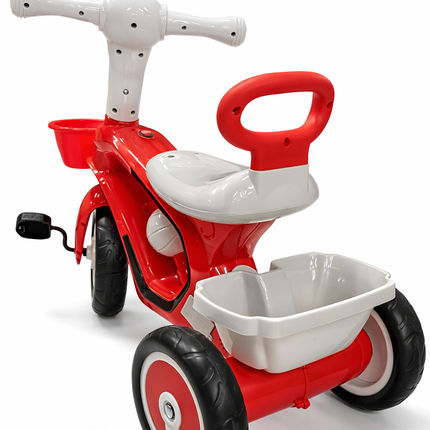 Kids 3-in-1 Ride-On Tricycle with Storage Basket - 2040 M
