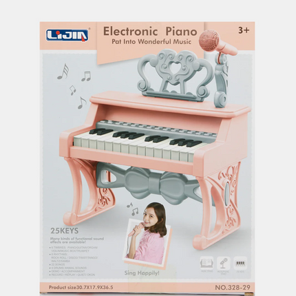 Luna Electronic Piano – Put Into Wonderful Music (25 Keys, 3+ Age)