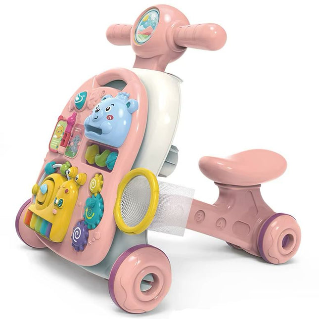 Motorcycle Modeling 3in1 Baby Walker (Pink)