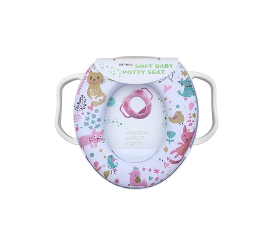 Soft Baby Comode Seat (White)