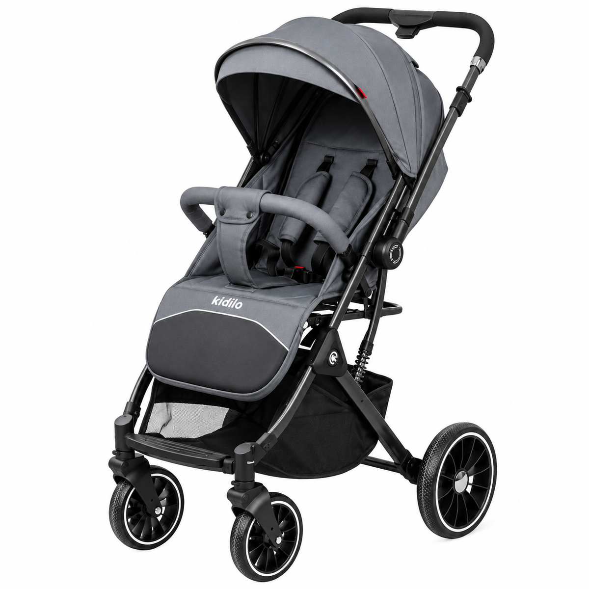 Kidlo k535 - double face handle stroller - Grey