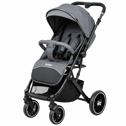 Kidlo k535 - double face handle stroller - Grey