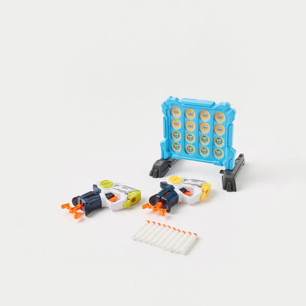 Sniper Elite Soft Bullet Gun Set With Target Board – 20 Darts (Kids Shooting Game)