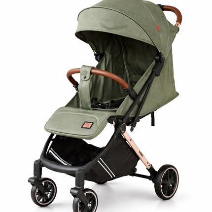 Kidilo k868 - Premium All-Terrain Baby Stroller with Adjustable Canopy & Leatherette Handle