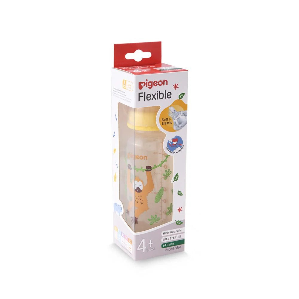 Flexible Standard Neck Feeder Pp Rp 240Ml – Orangutan